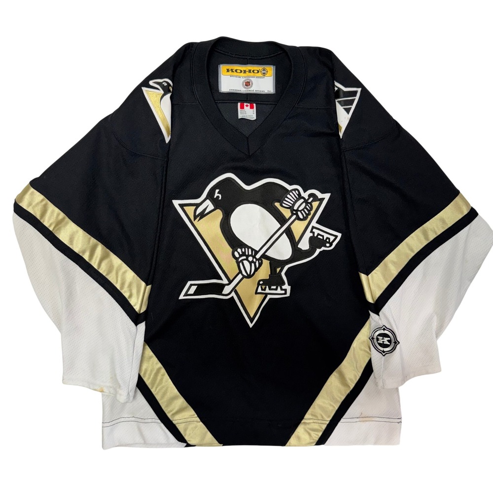 Vintage Koho Pittsburgh Penguins NHL Jersey Mens Medium Stitched Logo Canada
